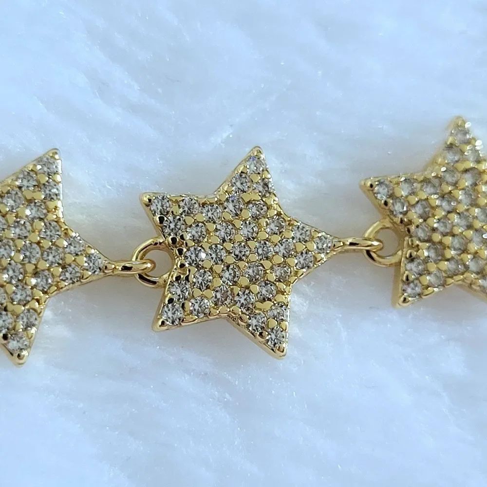 Gemelli👭 "Skyla" Stars⭐️ Necklace - NWT - Picture 4 of 16